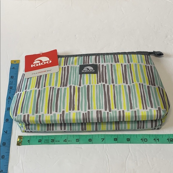 Insulated Cooler Bag Igloo Storage Bag Striped  NWT - Picture 11 of 11